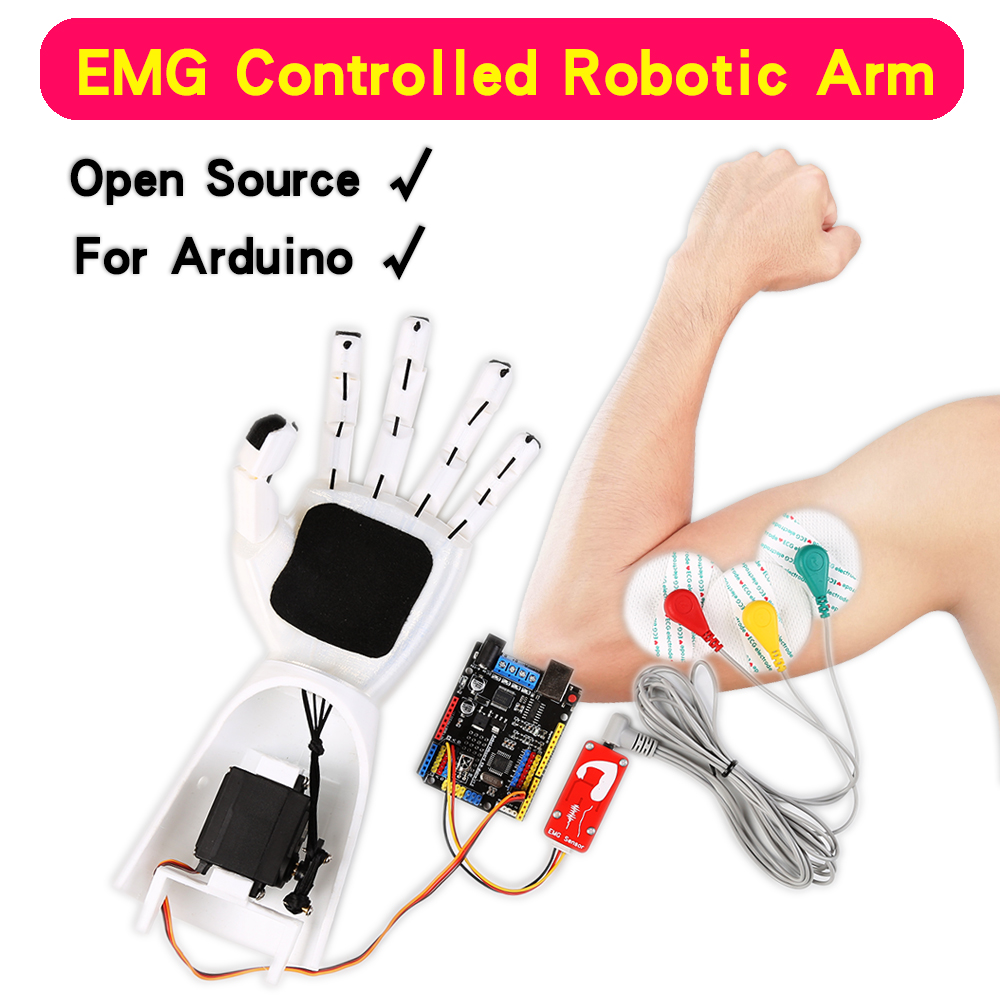 Science Project - Sensor EMG Brazo robótico Sensor de