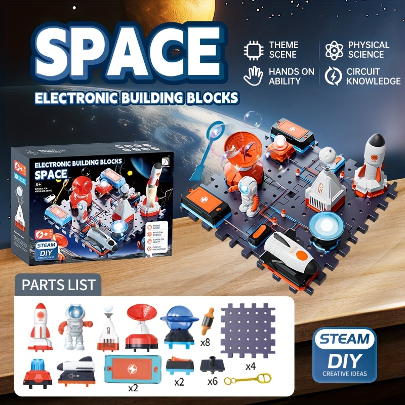 Science Toys - Bloques de construcción electrónicos SCIENCE HORSE,