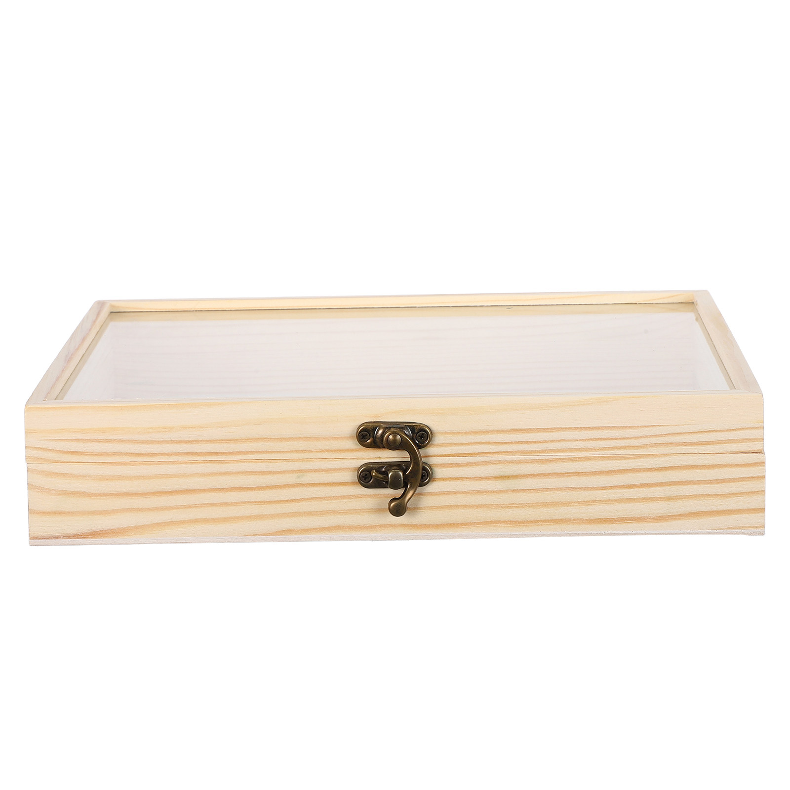 Science Project - Caja de Exhibición de Madera Sólida
