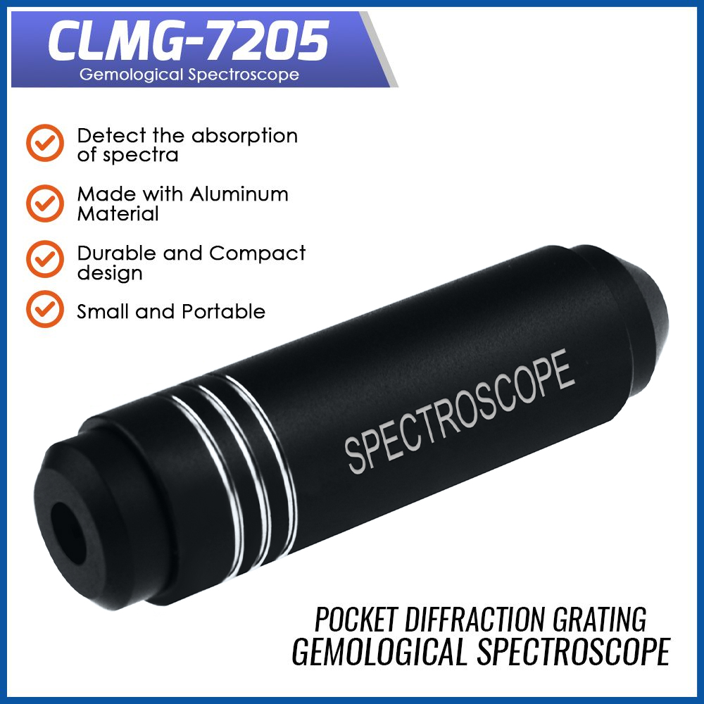 Spectroscope Handheld - Tamaño mediano durable del bolsillo de