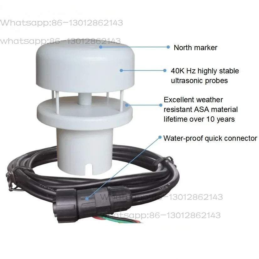Mini Anemómetro Ultrasónico de - Anemometer Wind Speed reseña y precio