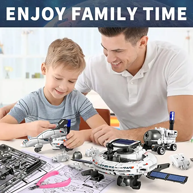 Experimento científico 12 en 1 - Science Project Robot reseña y precio