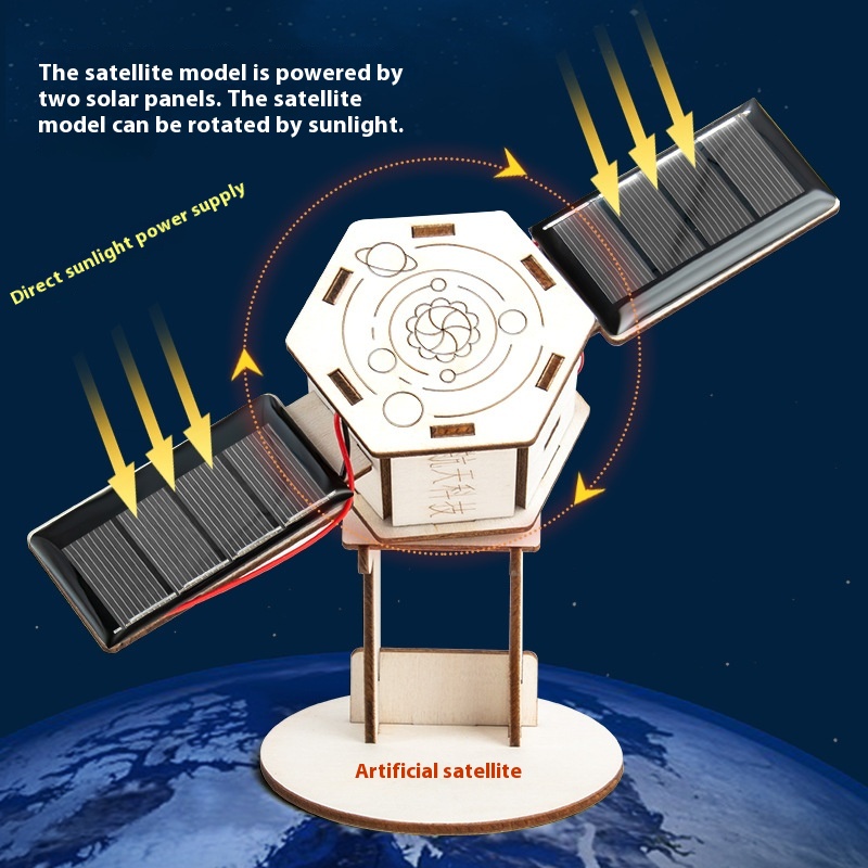 DIY satélite Solar montaje Art - Science Project reseña y precio