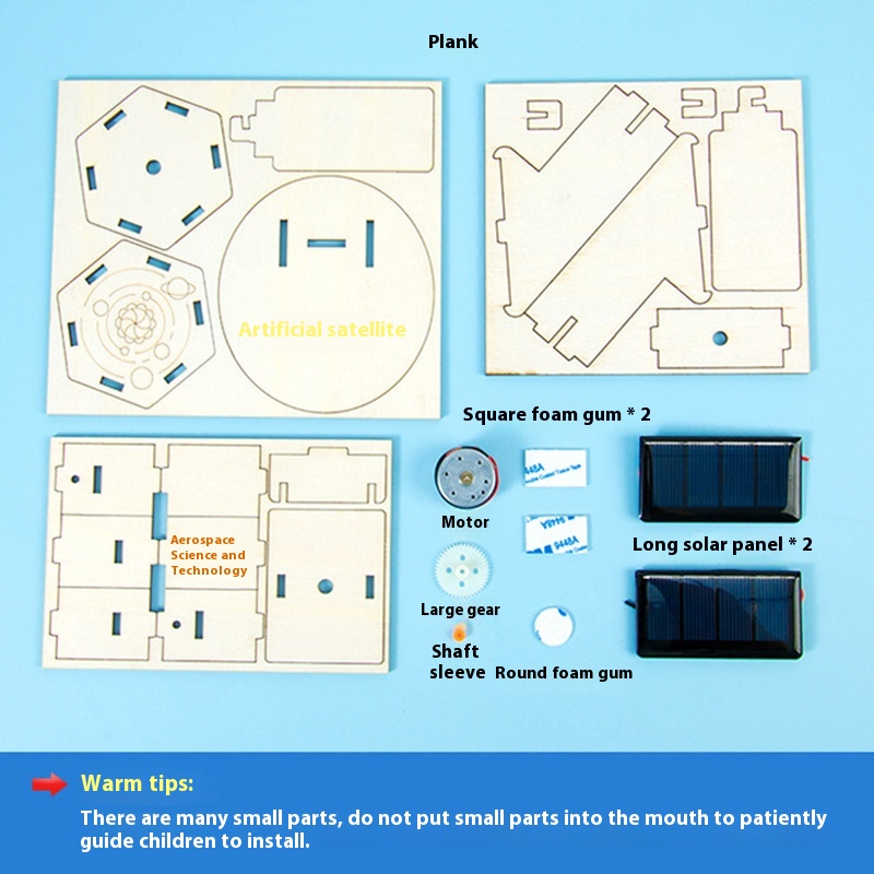 DIY satélite Solar montaje Art - Science Project reseña y precio