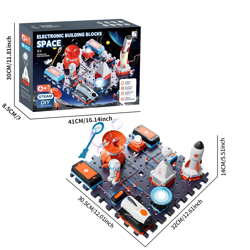Bloques de construcción electr - Science Toys reseña y precio