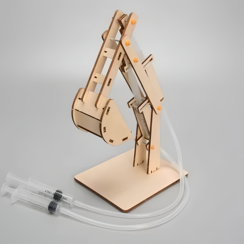Modelo de excavadora hidráulic - Science Project reseña y precio