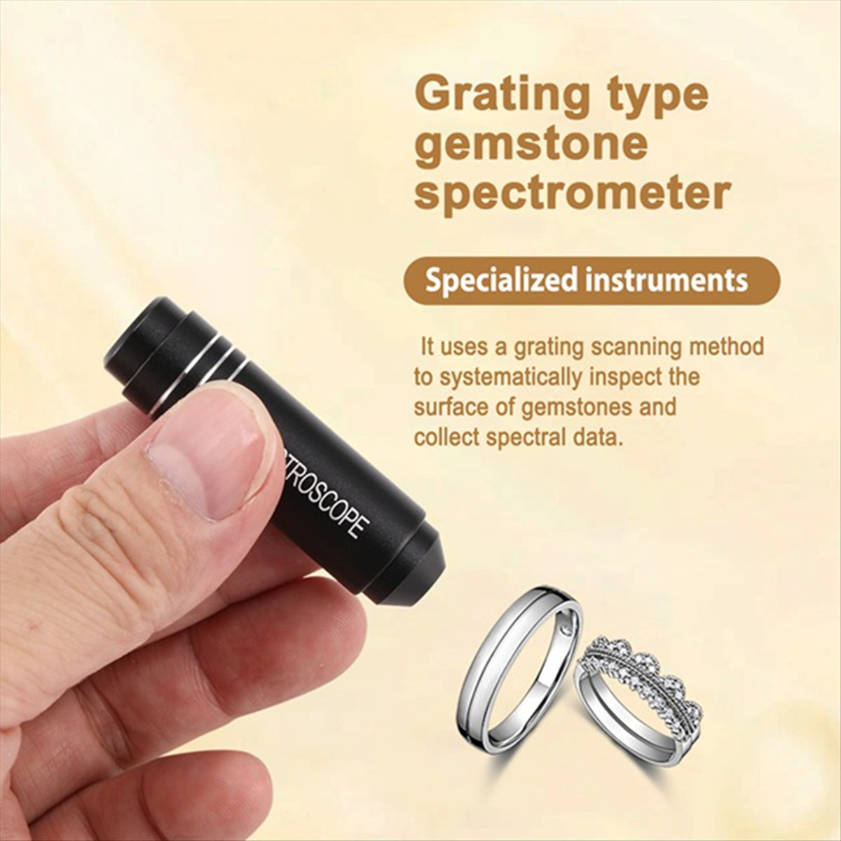 Identificación de Gemas NOCM c - Spectroscope Handheld reseña y precio