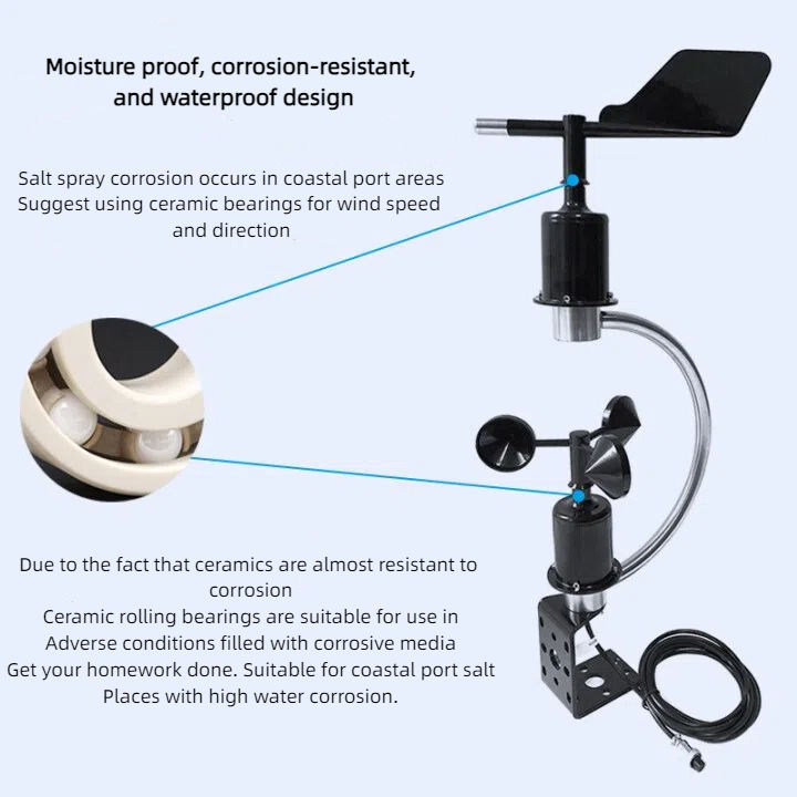 Anemómetro Digital para Exteri - Anemometer Wind Speed reseña y precio