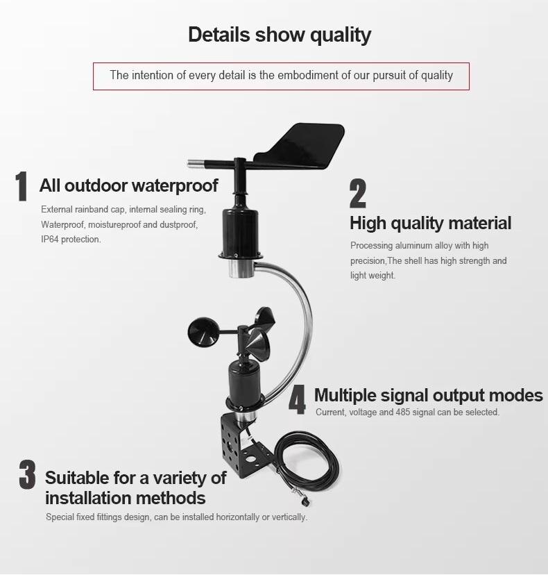 Anemómetro Digital para Exteri - Anemometer Wind Speed reseña y precio