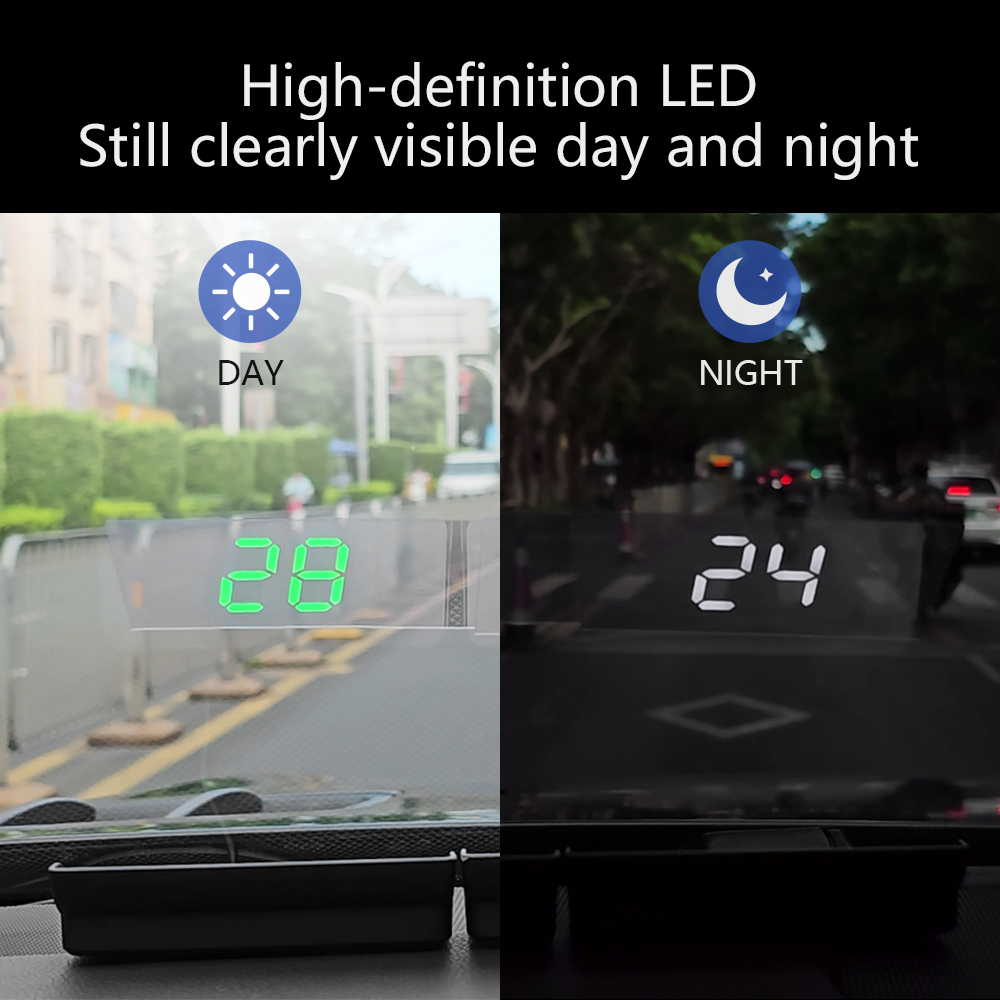 W1 HUD Head Up Display proyect - Anemometer Wind Speed reseña y precio