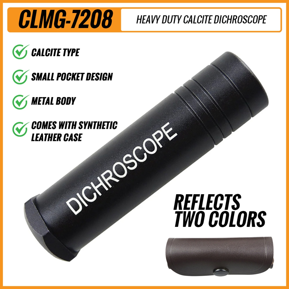 Diicroscopio de calcita de pie - Spectroscope Handheld reseña y precio