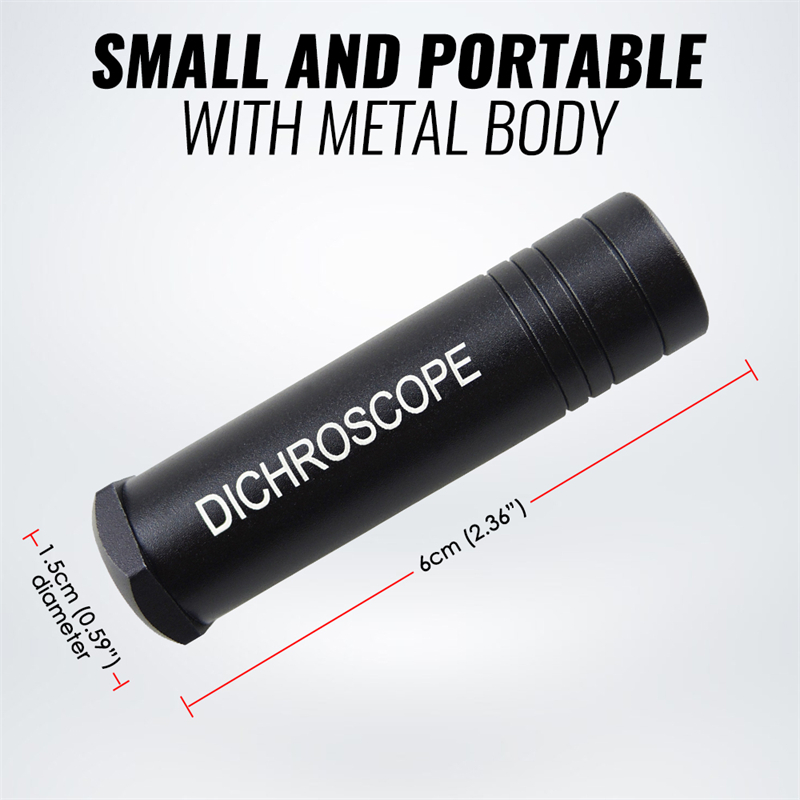 Dicroscopio para gemas, calcit - Spectroscope Handheld reseña y precio