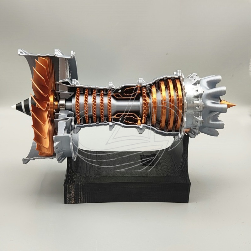Modelo de Motor Turbofan Minia - Science Hobby Kit reseña y precio