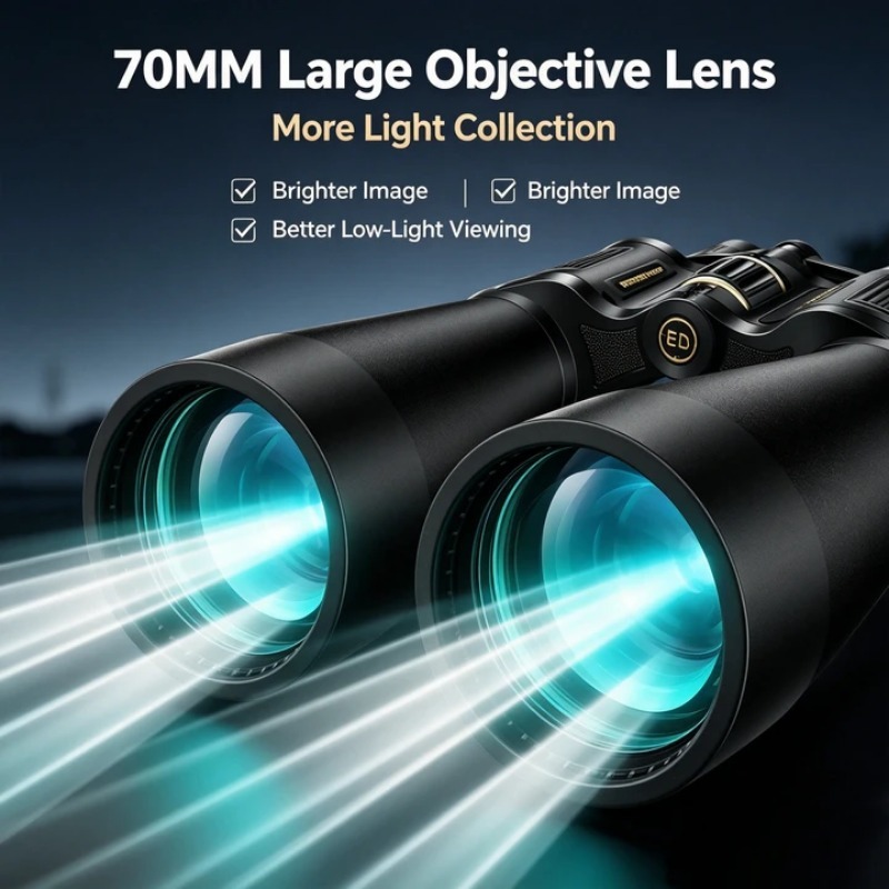 Binoculares BORWOLF 25-75X70 c - National Geographic Telescope 70Mm reseña y precio