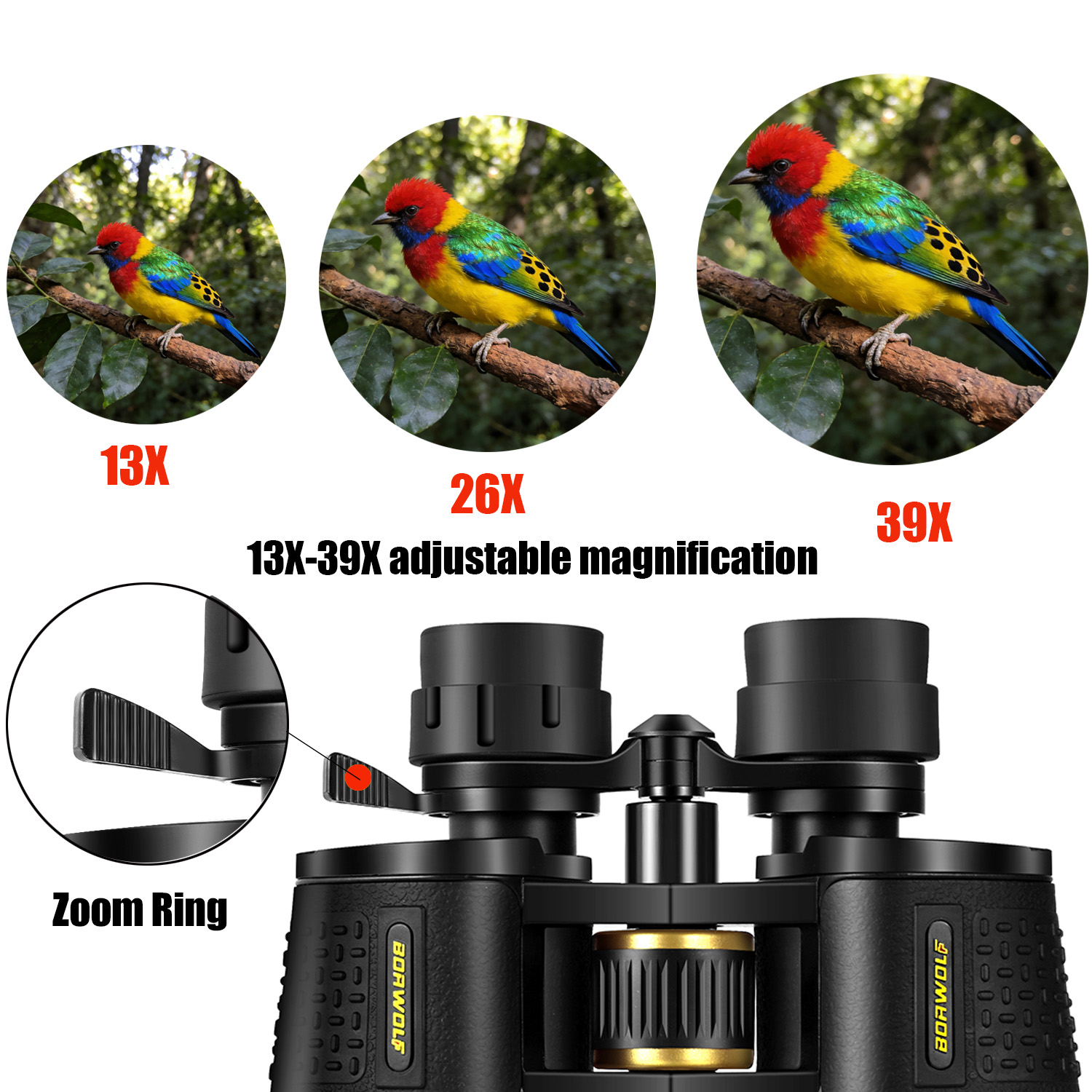Telescopio Binocular BORWOLF 1 - National Geographic Telescope 70Mm reseña y precio