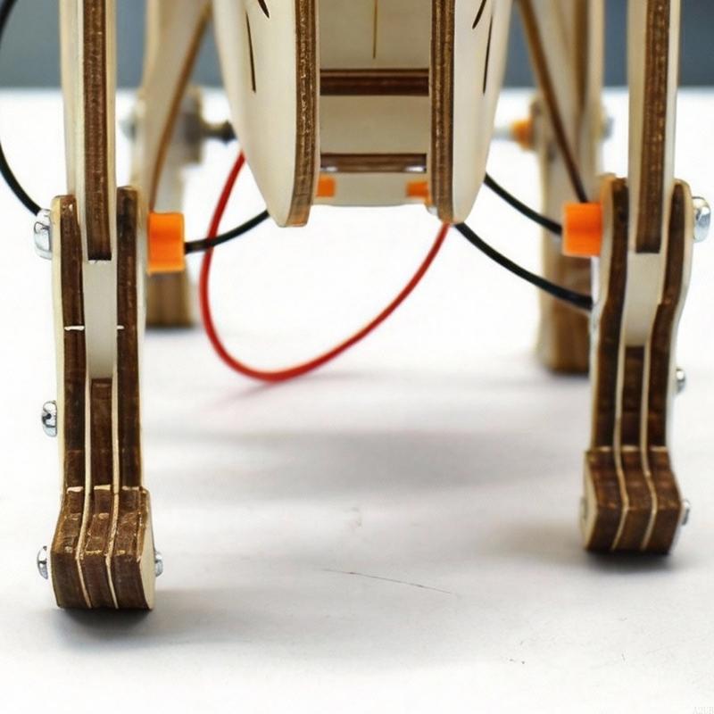 Robot mecánico madera, Kits mo - Science Project Robot reseña y precio