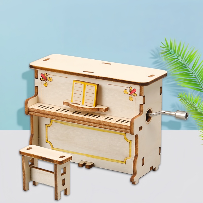 Piano Infantil de Manivela, Mo - Science Diy Model reseña y precio